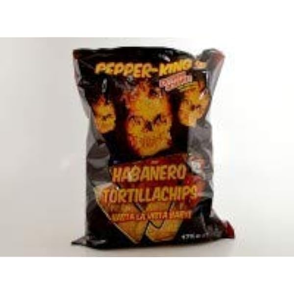 Chips Habanero XOX Pepper-King - 10x125g | Piquant Intense, Goût Fumé