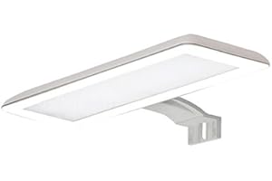 APLIKE BATHROOM LIGHTING Aplike - Aplique LED Multienganche para Espejo de Baño - Luz Blanca Fría (5700K) - 30cm | Modelo Vesta (Gris)
