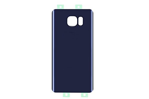 Emrse Battery Back Door Glass Panel for Samsung Galaxy Note 5 Blue