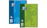 Perforación: 4 capas Oxford 100050405 - Cuaderno (Verde, A4, 90 g/m²)