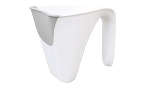 Shnuggle SHN-WASH-JUG Caraffa Per Bagnetto, Bianco/Grigio