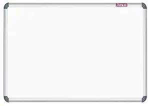 Jaykal Nova Non-Magnetic Single Side Whiteboard 2x3 Feet (60CM x 90CM) White Board, Writing Boards for Kids, Home, School, Classroom, Office, Teacher, Teaching, Student and College(Pack of 1)