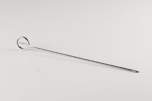 Menz Schaschlikspieß 210 mm, 20 Stück, Rostfreier Edelstahl - Qualitätsprodukt Made in Germany - Kostenlose Lieferung