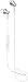 Produktbild Onkyo E200BTW Bluetooth In-Ear Kopfhörer (mit Mikrofon, Aluminiumgehäuse, verdrilltes Kabel, 3 Paar Silikonkappen) weiß