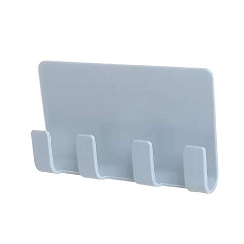 Preisvergleich Produktbild UHAoo Wandmontierter Handyhalter Ständer Halterung Ladestation Cradle Pop Steckdose mit Selbstklebendem und Kabelmanagement für Schlafzimmer Küche Bad Büro