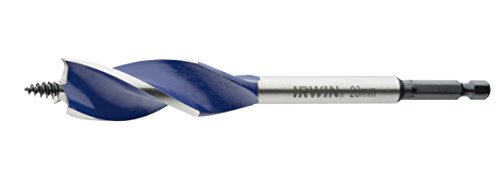 Irwin Blue Groove 6X Holzbohrer 20 mm, 3 Schneiden mit Sporne, 1/4in-6kant-Schaft, 10506622