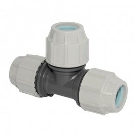 Preisvergleich Produktbild Plasson Klemmfitting T-Stück 90° 32 x 32