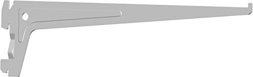 Element System Pro-Support Bracket Single Row, Pack of 2, 7 CM, 4 colours, 30 CM long, for wall shelf white, 18133–00009