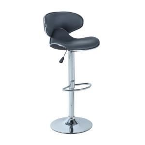 Générique york lot de 2 tabourets de bar gris