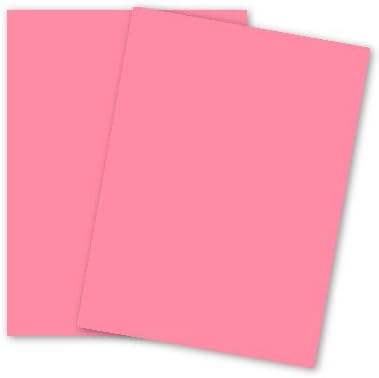 Domtar Colors - Earthchoice CHERRY - 8.5 x 11 Card Stock Paper - 110lb Index - 250 PK by Domtar Colors