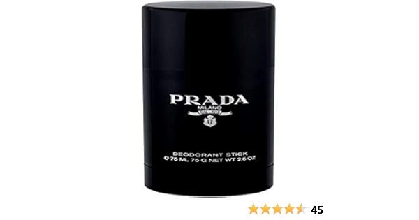 prada black deodorant