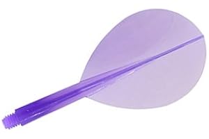 CONDOR DARTS Condor Flights Morado Pear Larga 33. 5mm 3 uds.