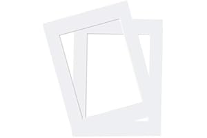 PPF (Art) Limited Two Pack Antique/Off White Picture Photo Mount Size 30x40cm fits 25x35cm