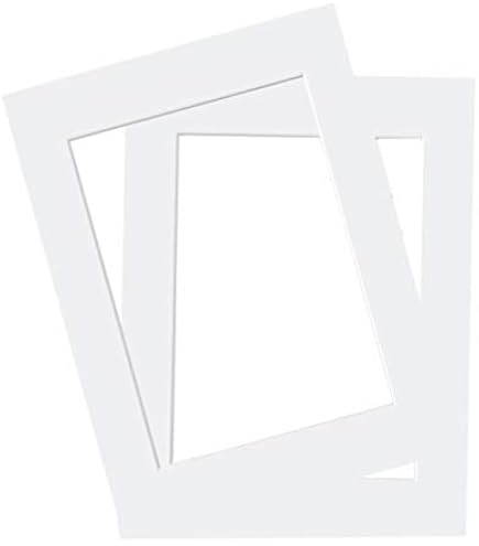 Lot de 2 passe-partout Blanc pur 25 x 30 cm à 80 x 100 cm 30x40cm fits 25x35cm Lot de 2 passe-partout Blanc pur 25 x 30 cm à 80 x 100 cm 30x40cm fits 25x35cm