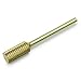 Gold Tone Nail Manicure Rotary Carbide File Drill Bit For Nail Drill Machine