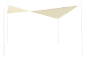 TREND LINE TrendLine Ersatzdach beige 4x4m für Pavillon Granada Barbuda Berlingo UV-Schutz