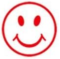 Loyalty Card Self Inking Stamp - Smiley Face