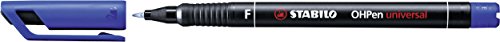 STABILO 842/4 Folienstift Pen F Etui 4er-Set - 3