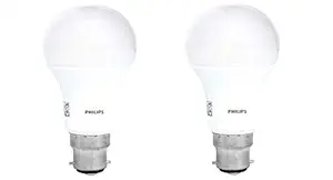 PHILIPS 12W B22d LED Golden Yellow Bulb, Pack of 2