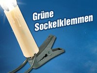 Lunartec LED-Weihnachtsbaum-Lichterkette mit 20 LED-Kerzen, IP20 - 6