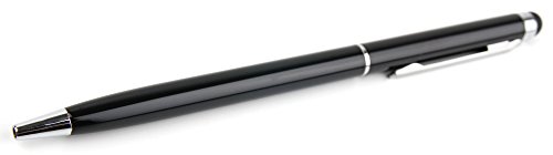 2-in-1 Touchscreen Eingabestift in Schwarz – mit integriertem Kugelschreiber und Befestigungsclip – für 5.1″ Samsung Galaxy S7 und 5.5″ Galaxy S7 Edge Smartphone - 3