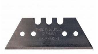 10 Trapezklingen + 10 Hakenklingen + 1 Teppichmesser Delphin + Köcher Neu - 5