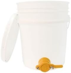 Bucket with Honey Gate &amp; Lid (5 US Gallon/18.95L)
