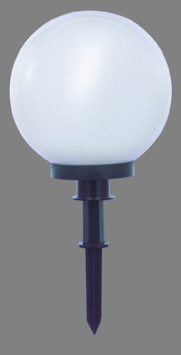 Gartenleuchte Kugelleuchte 40cm Marlon, mit Erdspieß Außenleuchte, Kugellampe, Gartenlampe - 3