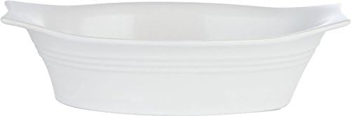 Porcelite Bakeware WB1659 Oval Baking Dish, 24 cm/9.5" (Pack of 4)