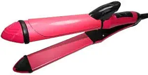 Blythe 2 in 1 Hair Straightener NHC-2009 - Pink