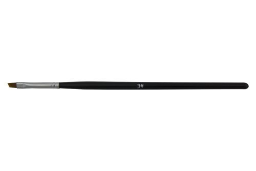 nail perfection #3 SMILE LINE NATURAL HAIR GEL BRUSH, 1 STROKE NAIL ART