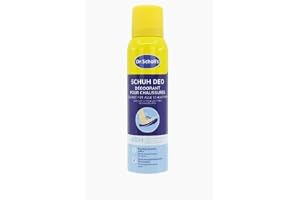 Scholl Fresh Step luktstopp skospray, mild fotdeo med långvarig effekt mot obehaglig lukt, fräscha skor, (1 x 150 ml)