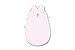 Baby Boum Lightweight Sleep Sack with Adorable 3D Metallic Spacette AppliquÚ Spaceman Collection (Frosting Pink, 0 - 3 Months)