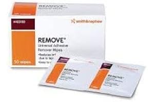 MEDISALE REMOVE REMOVE Adhesive Remover 50 Wipes with Moisturising Aloe (New Zoff)