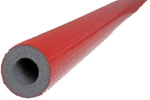 I-SHOP ISOWOLL PE Rohrisolierung rot Größe 35 mm / 25 mm