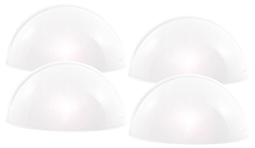 Lunartec Solar-Leuchthalbkugel mit weißen LEDs, 4er-Set - 3