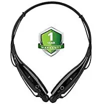 G S GOLDSTEIN STAR HBS Wireless Bluetooth In Ear Earphone with Mic (Black)