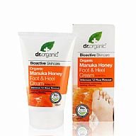 Dr organic manuka honey foot & heel cream 125ml