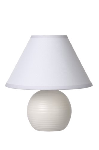 Preisvergleich Produktbild Lucide KADDY - Tischlampe - Ø 20 cm - Weiß