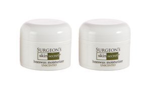 Surgeon's Skin Secret Beeswax Moisturizer Unscented 1 Oz Jar (2 Pack) by Surgeon's Skin Secret