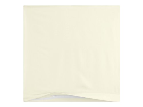 Doppelpack zum Sparpreis – Microfaser-Kissenhüllen – Wohndekoration in schlichtem Design – 8 modernen Uni-Farben und 3 Größen, 40 x 40 cm, creme - 3