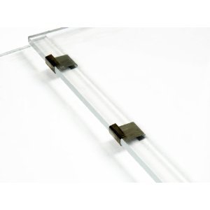 MacGreen® Gewächshaus-Glasträger H 11 (100 Stück) Edelstahl - 2