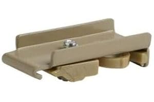 SALES TODAY INTERIROR Fineline Pack of 4 Metal Curtain Track Top (Ceiling) Fix Support (Antique Brass)