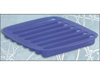 Rosenstein & Söhne 7-fach Silikonform für „Stab-Eis“ 4er-Set, Ideal für Flaschen - 4