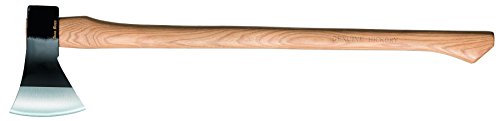 Cold Steel Erwachsene Äxte Axt Trail Boss, Karbonstahl 1055, nicht-rostfrei, geschmiedeter Kopf, Hickoryholz Stiel,, Mehrfarbig, One Size, 615300