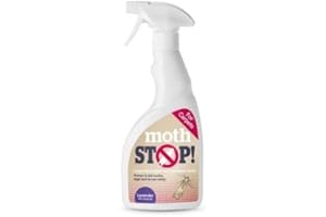 Lakeland Moth Stop Carpet Moth Killer & Freshener Spray 500ml – Effective For 3 Months Covers 25m²