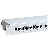 Equip Patchpanel 16 Port 1HE Cat 6 grau