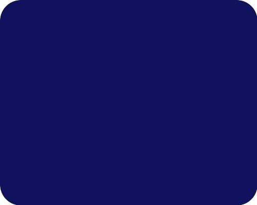 Medium Glass Worktop Saver - Cobalt Blue - 40 x 30cm