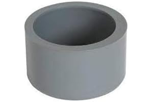 NICOLL Tampon de réduction incorporée PVC mâle 125 mm, femelle 110 mm.