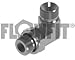 Produktbild Hydraulische Adapter, Orfs Stecker X BSP Stecker 90 ° POSITIONAL geschmiedet Ellenbogen, 13/40,6 cm X 1/5,1 cm